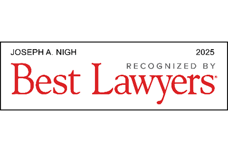 Joseph A. Nigh Recognized by Best Lawyers 2025